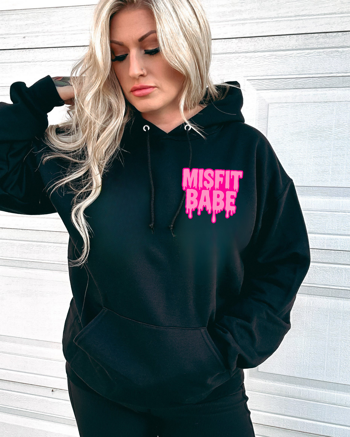 DRIP LOGO PULLOVER HOODIE (3 COLORS)