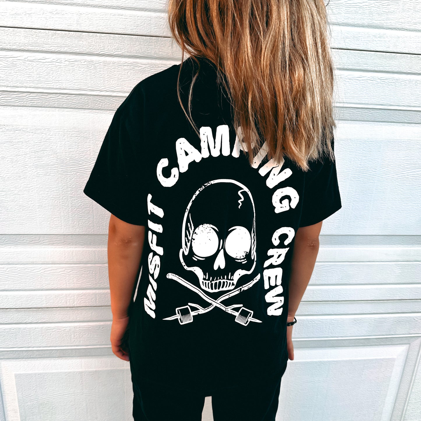 KIDS MISFIT CAMPING CREW TEE