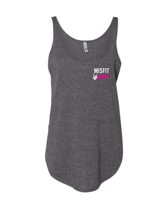 Embroidered MB Logo Flowy Tank (2 colors)