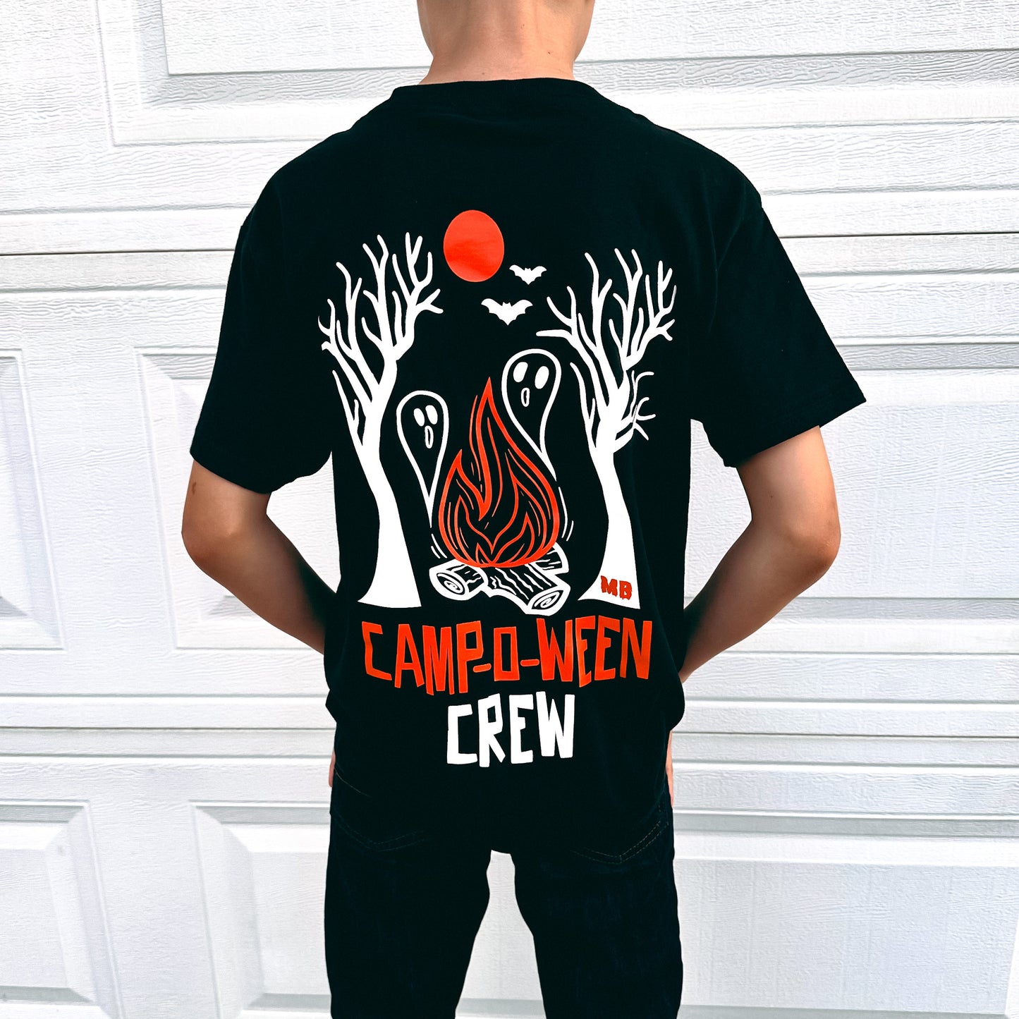 KIDS CAMP-O-WEEN TEE (X-SMALL ONLY)