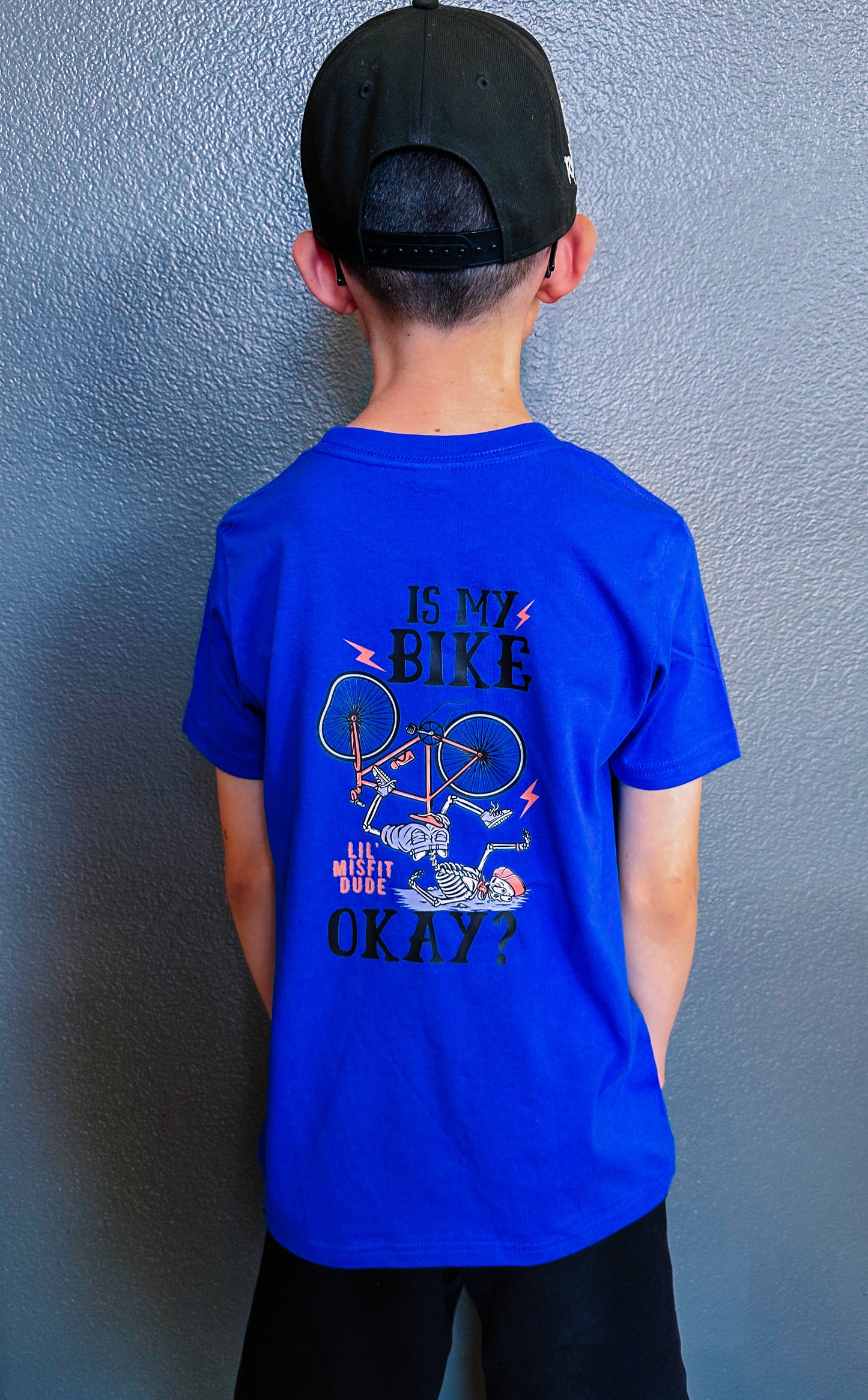 LIL' MISFIT DUDE BIKE TEE (Multiple Colors)