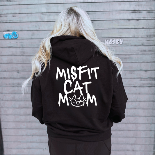 MISFIT CAT MOM HOODIE (2 Styles)