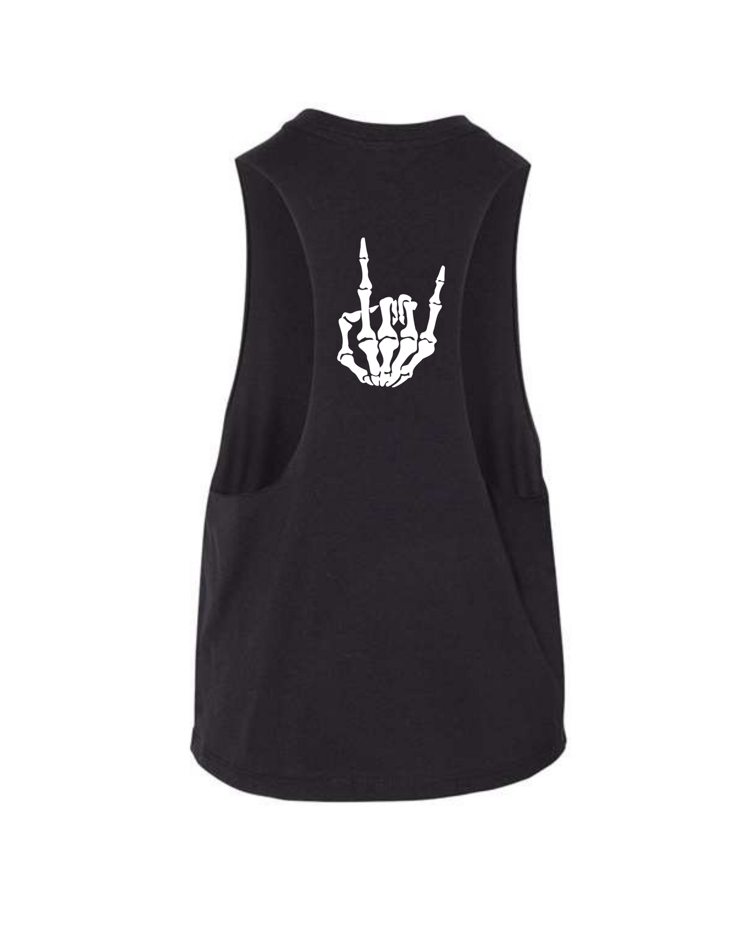 MB Logo Flowy Crop Tank