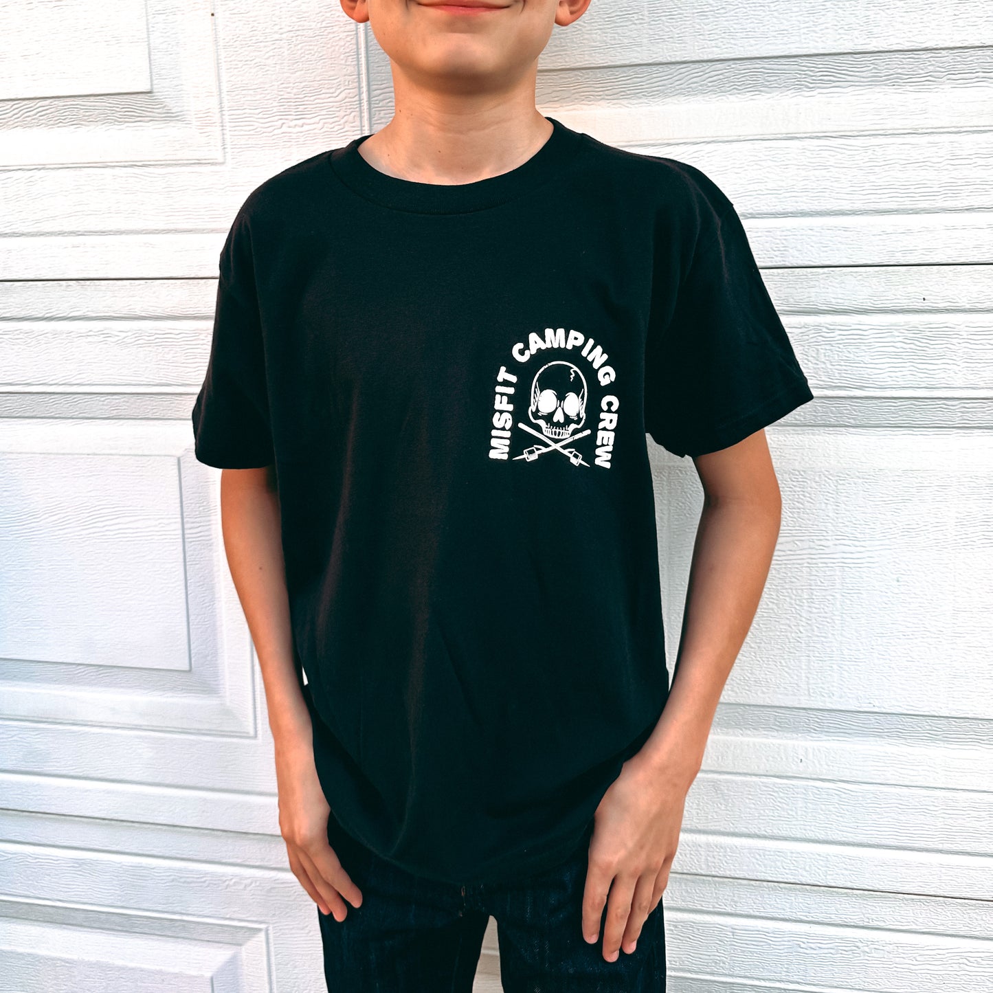 KIDS MISFIT CAMPING CREW TEE