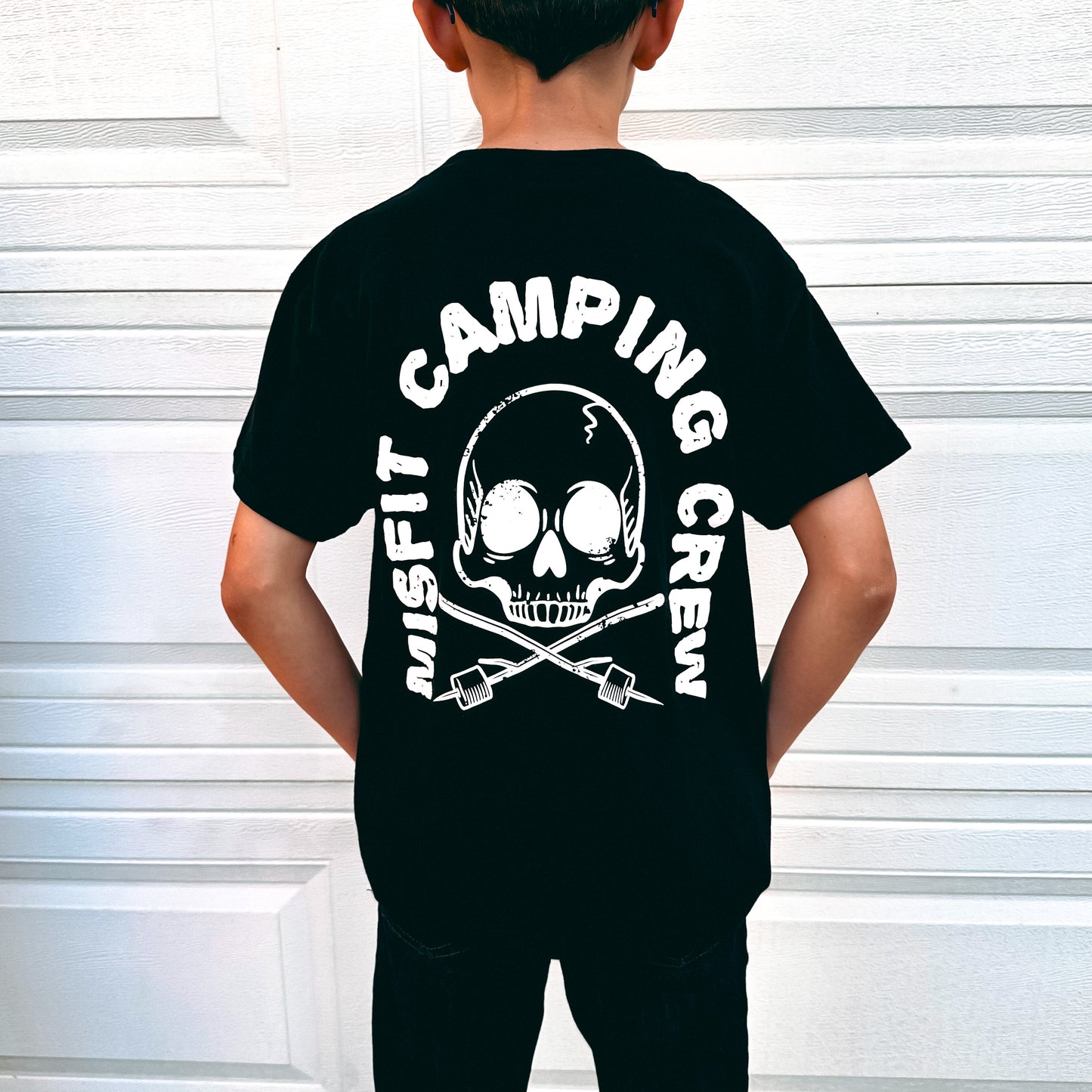 KIDS MISFIT CAMPING CREW TEE