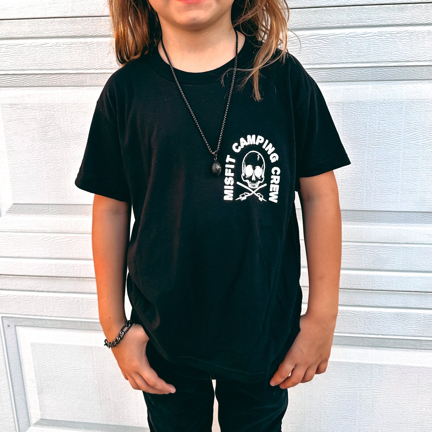 KIDS MISFIT CAMPING CREW TEE