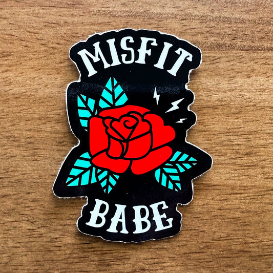 MISFIT BABE ROSE Sticker