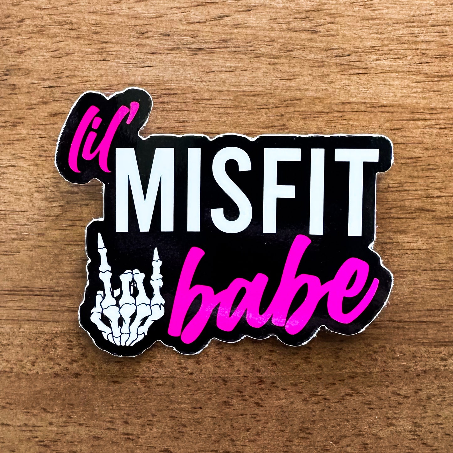 LIL' MISFIT BABE Sticker