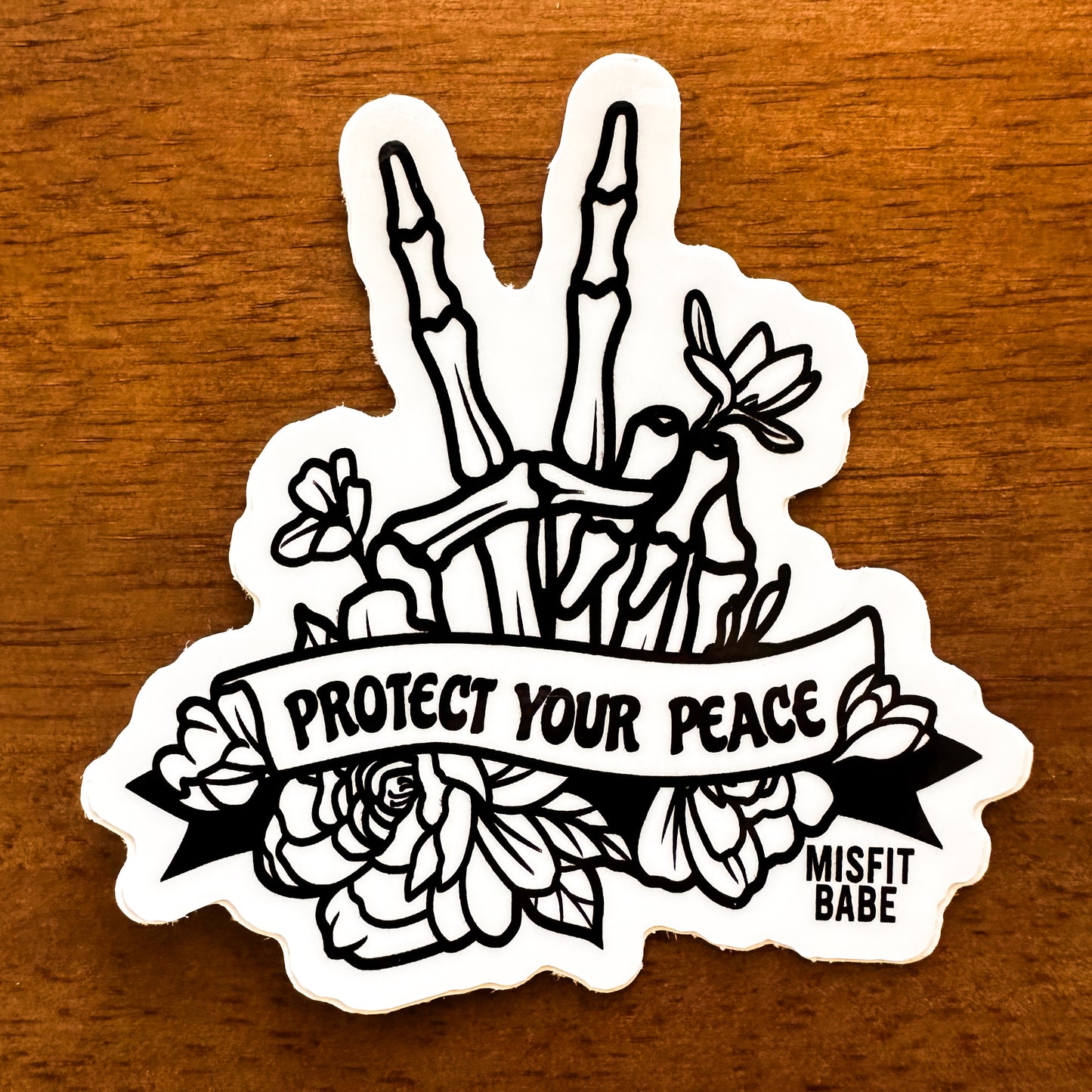 PROTECT YOUR PEACE Sticker