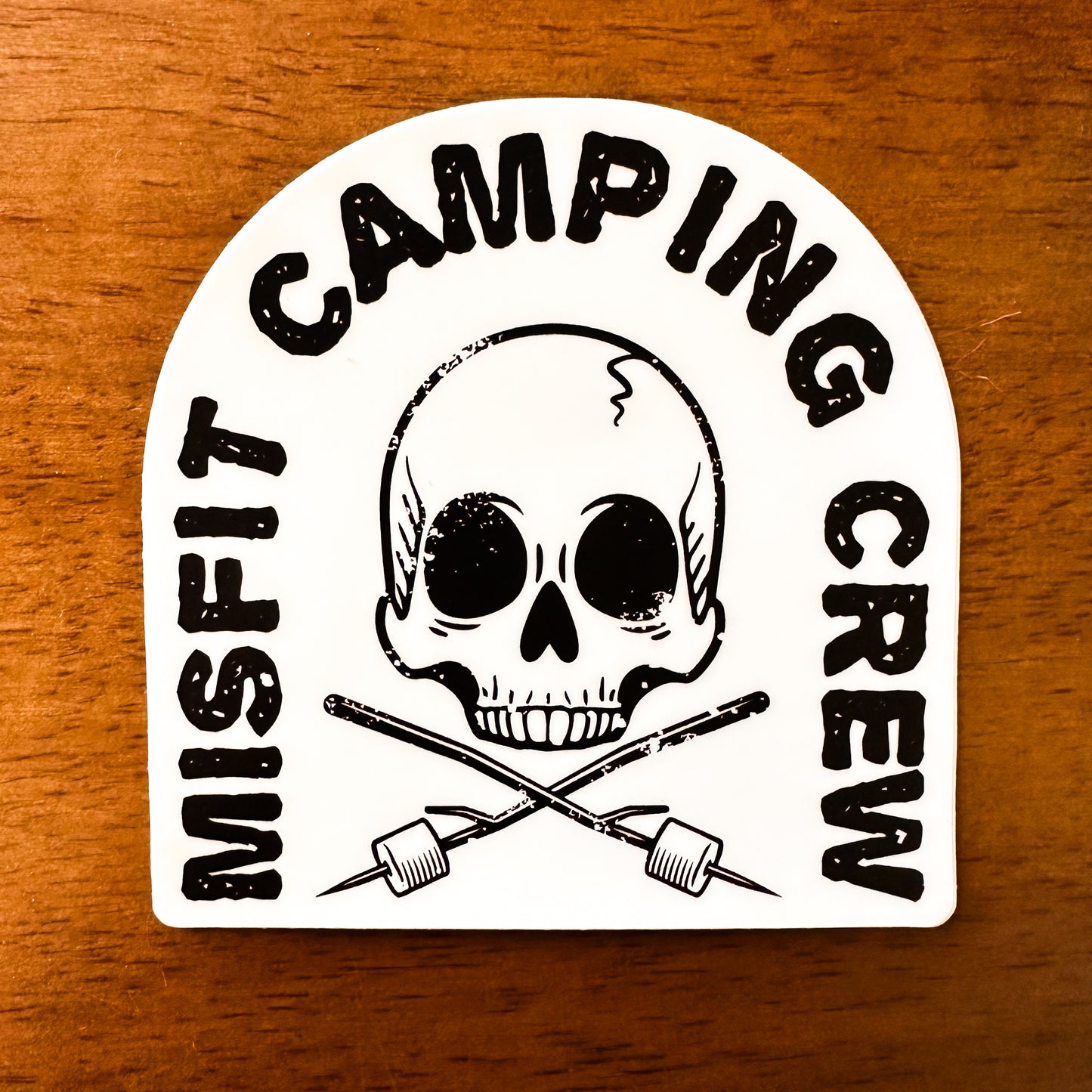 MISFIT CAMPING CREW Sticker