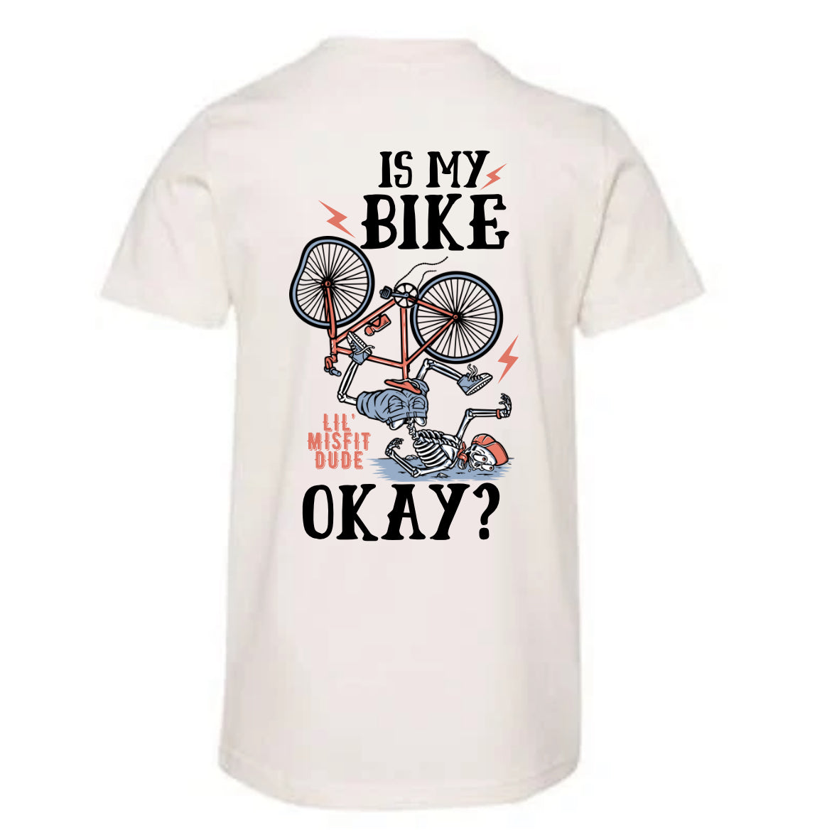 LIL' MISFIT DUDE BIKE TEE (Multiple Colors)