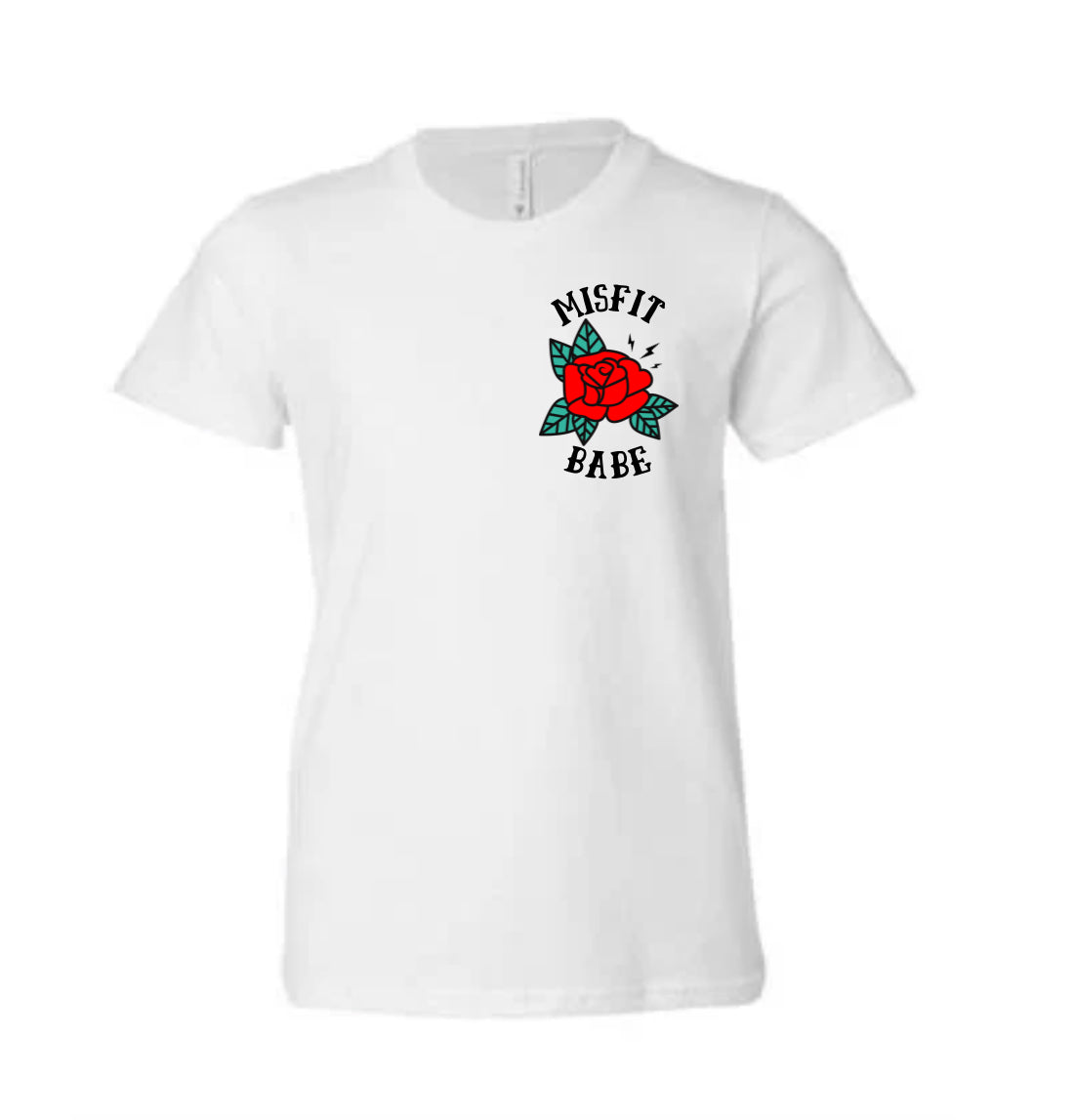 LIL' MISFIT BABE ROSE TEE (Multiple Colors)