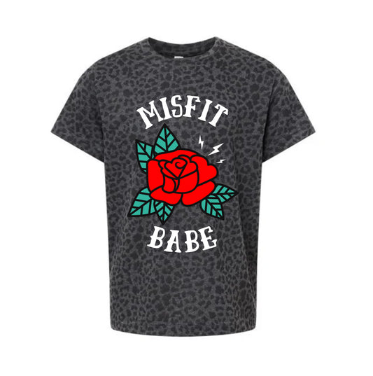 LIL' MISFIT BABE ROSE TEE (Multiple Colors)