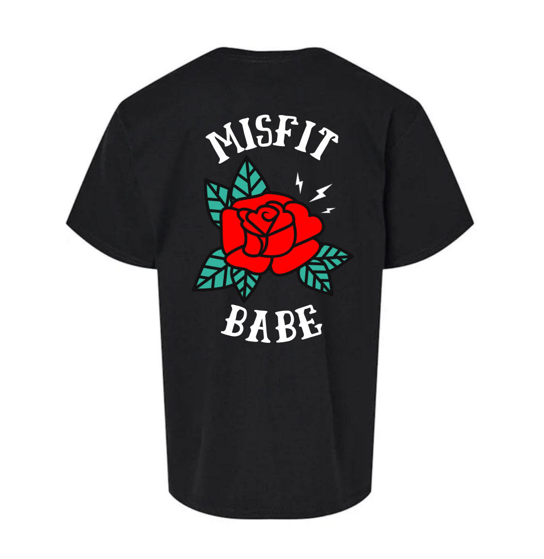 LIL' MISFIT BABE ROSE TEE (Multiple Colors)