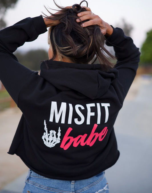 MB LOGO Cropped Hoodie *2X ONLY*