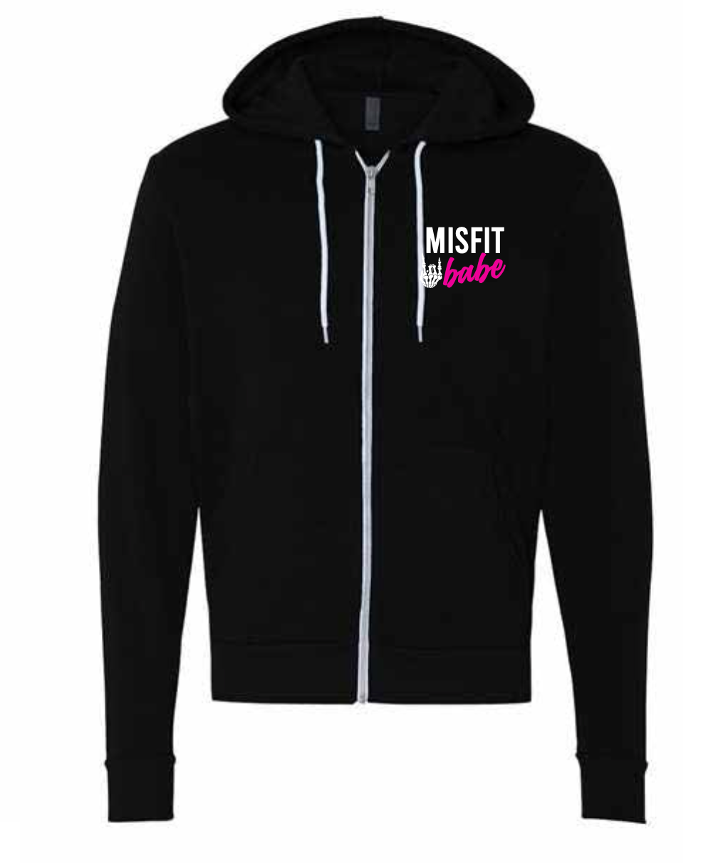 MB LOGO Zip Up Sweater