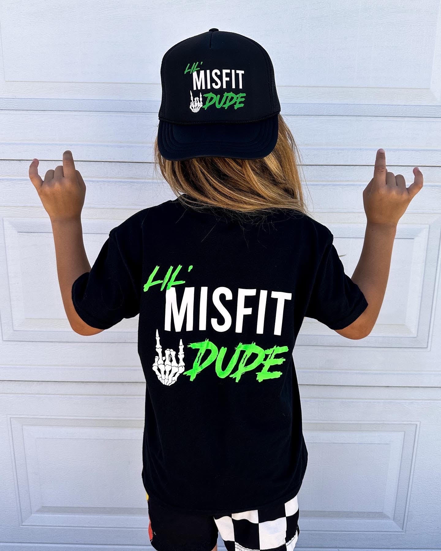 KIDS LIL' MISFIT DUDE TEE