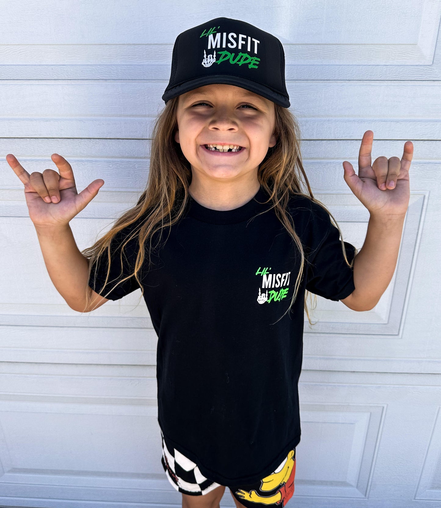 KIDS LIL' MISFIT DUDE TEE